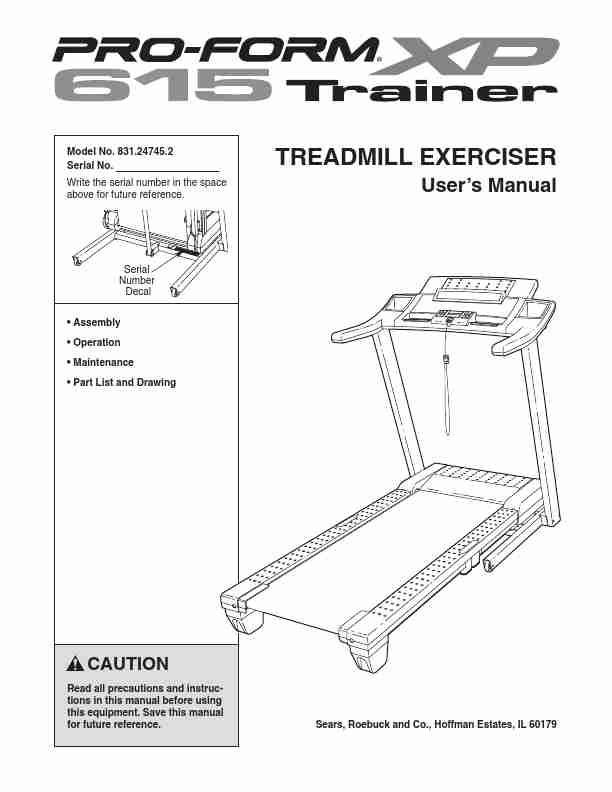 ProForm Treadmill 831_24745_2-page_pdf